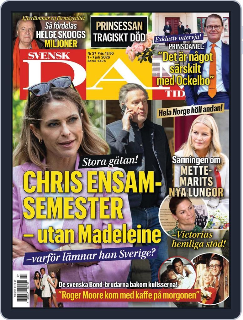 Svensk Damtidning (Digital) Subscription                    July 1st, 2026 Issue