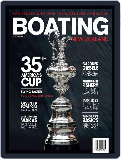 Boating NZ (Digital) August 1st, 2017 Issue Cover