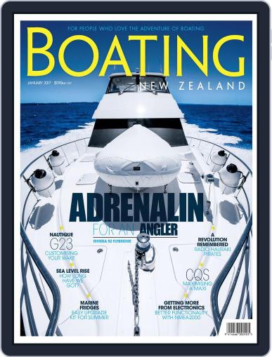 Boating NZ January 1st, 2017 Digital Back Issue Cover