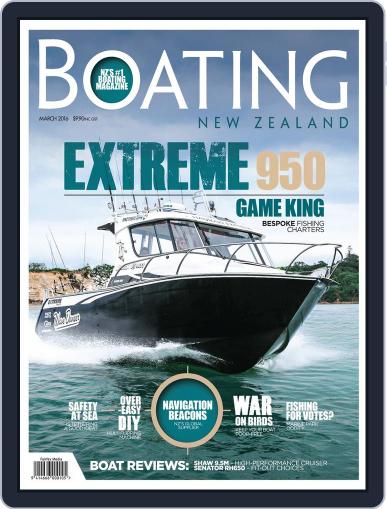 Boating NZ February 25th, 2016 Digital Back Issue Cover