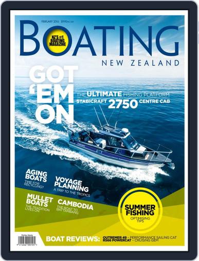 Boating NZ January 28th, 2016 Digital Back Issue Cover