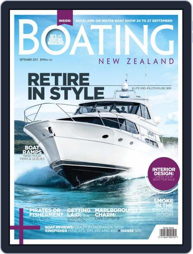 Boating NZ August 24th, 2015 Digital Back Issue Cover