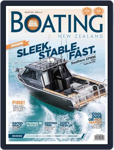 Boating NZ July 27th, 2015 Digital Back Issue Cover