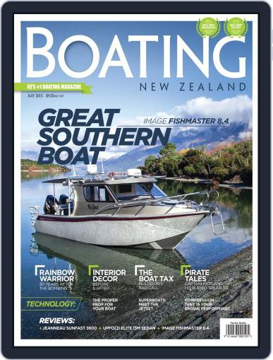 Boating NZ June 22nd, 2015 Digital Back Issue Cover