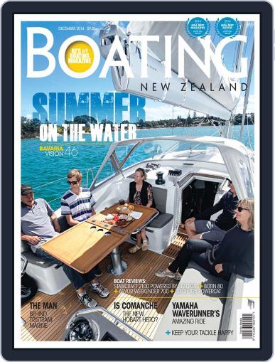 Boating NZ November 18th, 2014 Digital Back Issue Cover