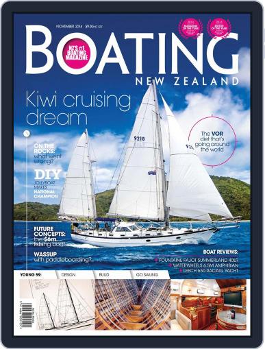 Boating NZ October 22nd, 2014 Digital Back Issue Cover