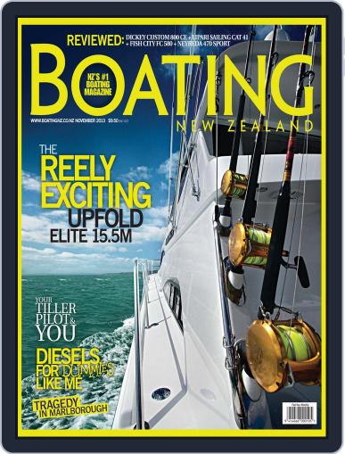 Boating NZ October 22nd, 2013 Digital Back Issue Cover