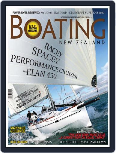 Boating NZ July 30th, 2013 Digital Back Issue Cover