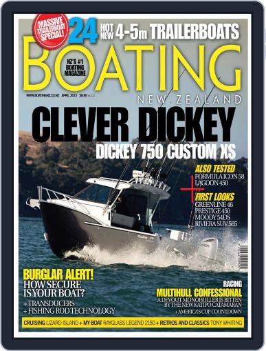 Boating NZ March 26th, 2013 Digital Back Issue Cover