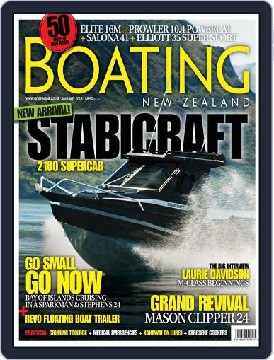 Boating NZ December 17th, 2012 Digital Back Issue Cover