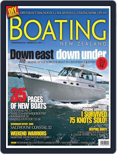 Boating NZ October 24th, 2012 Digital Back Issue Cover