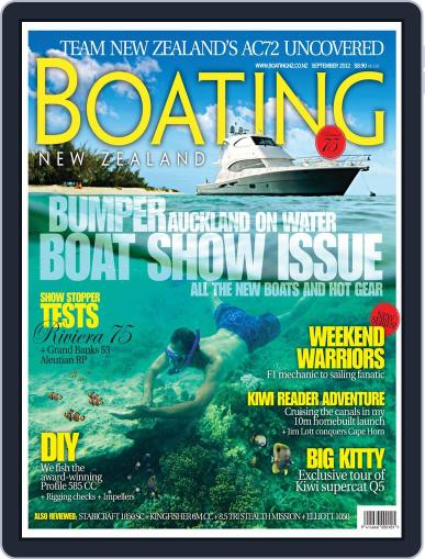 Boating NZ September 1st, 2012 Digital Back Issue Cover