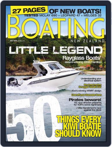 Boating NZ June 27th, 2011 Digital Back Issue Cover