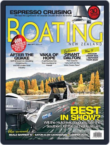 Boating NZ May 1st, 2011 Digital Back Issue Cover