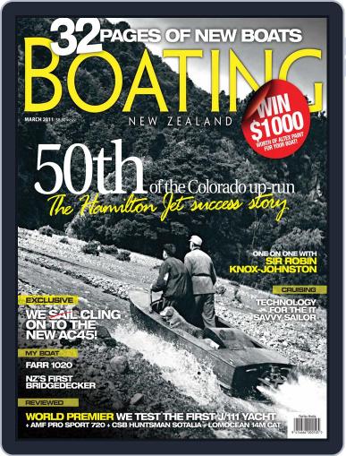 Boating NZ March 2nd, 2011 Digital Back Issue Cover