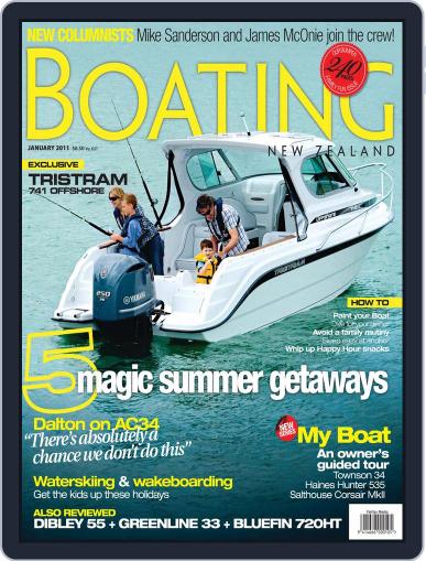 Boating NZ December 22nd, 2010 Digital Back Issue Cover