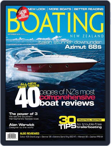 Boating NZ August 25th, 2010 Digital Back Issue Cover