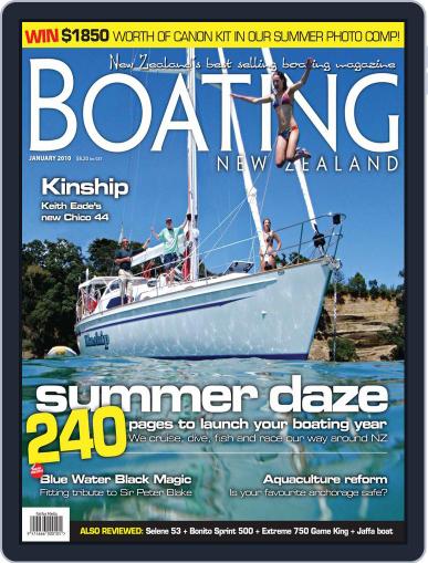Boating NZ December 23rd, 2009 Digital Back Issue Cover