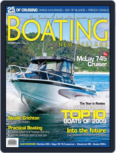 Boating NZ November 25th, 2009 Digital Back Issue Cover