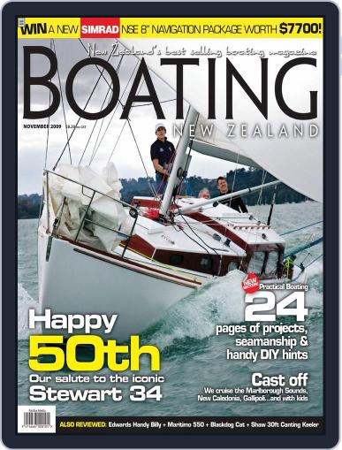Boating NZ October 28th, 2009 Digital Back Issue Cover