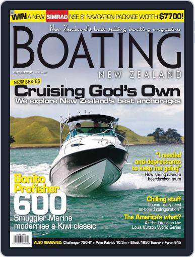 Boating NZ September 30th, 2009 Digital Back Issue Cover