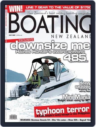 Boating NZ July 2nd, 2009 Digital Back Issue Cover