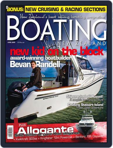 Boating NZ June 22nd, 2009 Digital Back Issue Cover