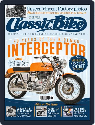 Classic Bike June 1st, 2020 Digital Back Issue Cover
