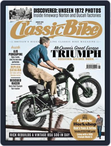 Classic Bike January 1st, 2020 Digital Back Issue Cover