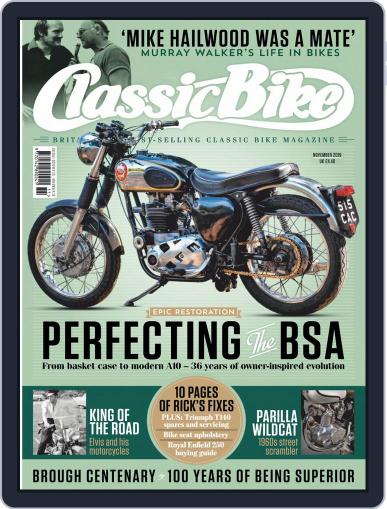 Classic Bike November 1st, 2019 Digital Back Issue Cover