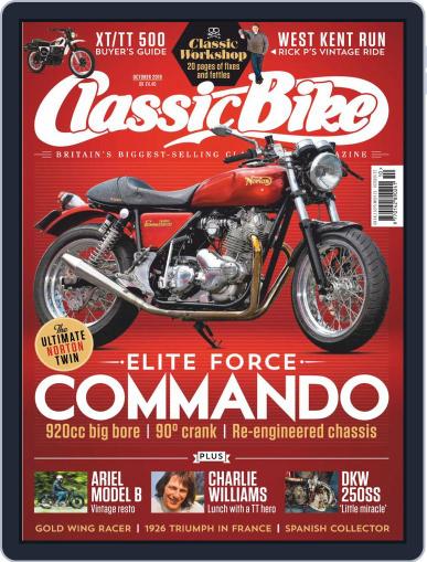Classic Bike October 1st, 2019 Digital Back Issue Cover