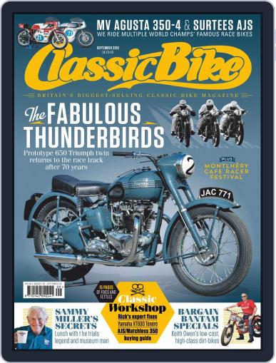 Classic Bike September 1st, 2019 Digital Back Issue Cover