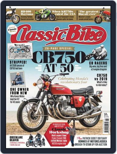 Classic Bike February 1st, 2019 Digital Back Issue Cover