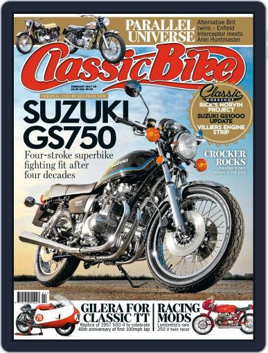 Classic Bike February 1st, 2017 Digital Back Issue Cover