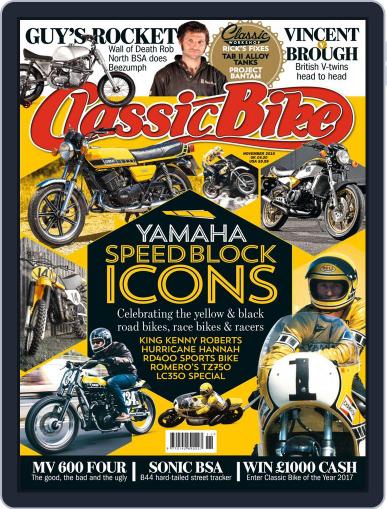 Classic Bike November 1st, 2016 Digital Back Issue Cover