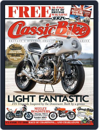 Classic Bike October 1st, 2016 Digital Back Issue Cover