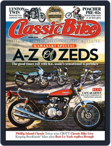 Classic Bike April 1st, 2016 Digital Back Issue Cover