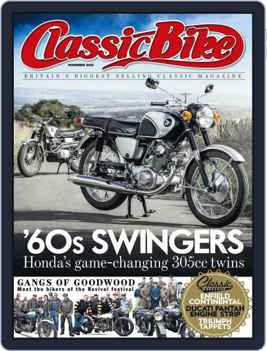 Classic Bike November 1st, 2015 Digital Back Issue Cover