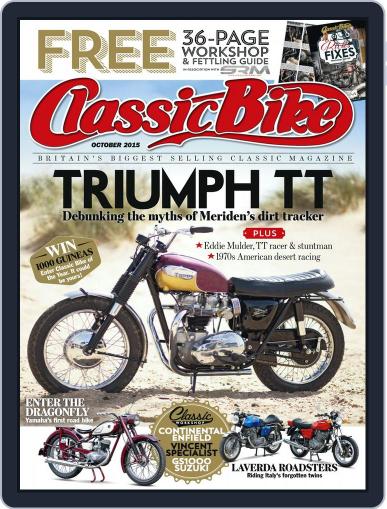Classic Bike (Digital) October 1st, 2015 Issue Cover