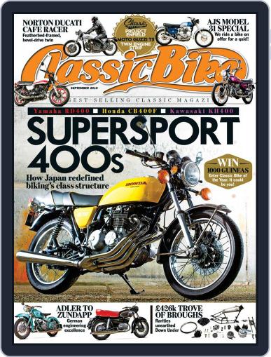 Classic Bike September 1st, 2015 Digital Back Issue Cover