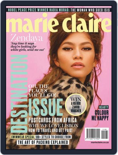 Marie Claire South Africa November 1st, 2018 Digital Back Issue Cover