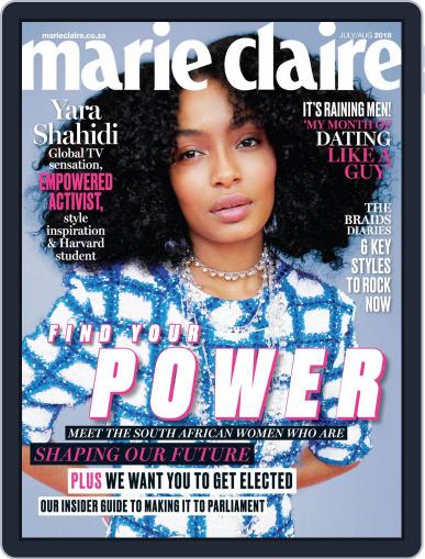 Marie Claire South Africa July 1st, 2018 Digital Back Issue Cover
