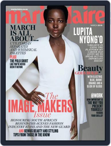 Marie Claire South Africa March 1st, 2018 Digital Back Issue Cover