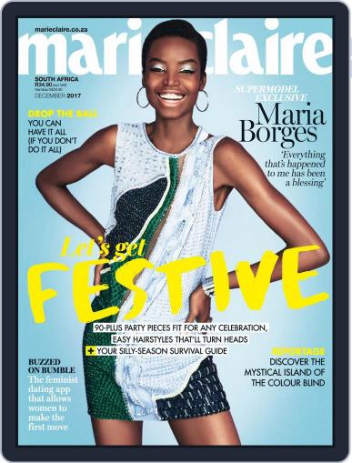 Marie Claire South Africa December 1st, 2017 Digital Back Issue Cover