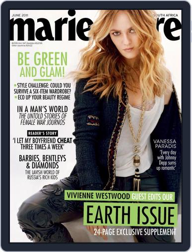 Marie Claire South Africa May 24th, 2011 Digital Back Issue Cover