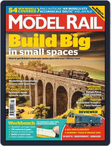 Model Rail January 1st, 2019 Digital Back Issue Cover