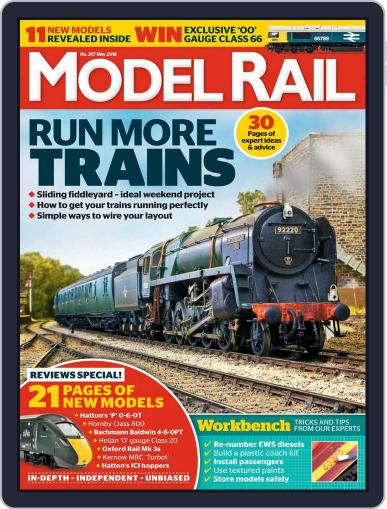 Model Rail May 1st, 2018 Digital Back Issue Cover