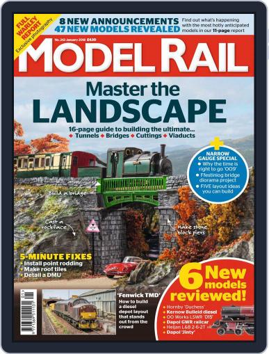Model Rail January 1st, 2018 Digital Back Issue Cover
