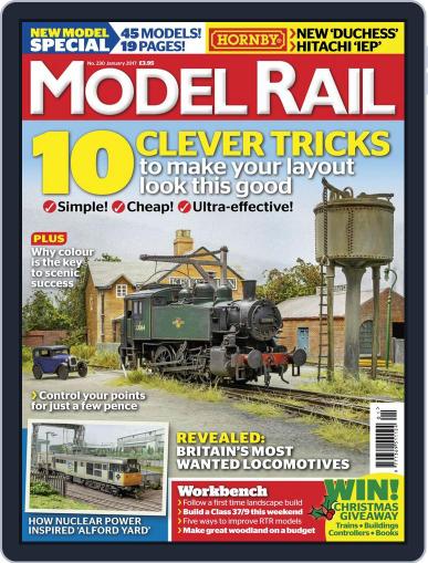 Model Rail January 1st, 2017 Digital Back Issue Cover