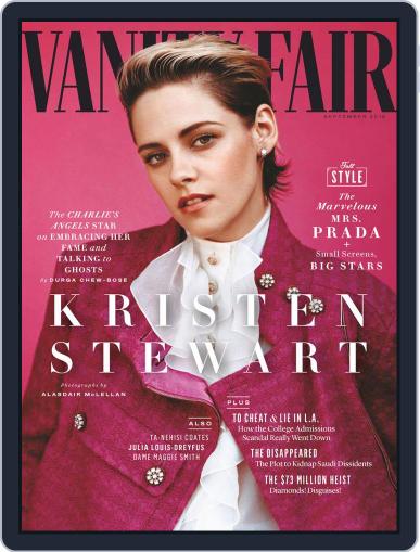 Vanity Fair UK September 1st, 2019 Digital Back Issue Cover